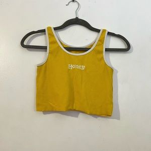 Honey crop top